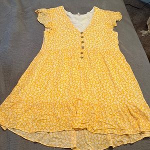 Yellow sundress